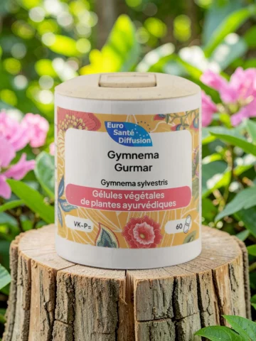 Gymnema gurmar en g&eacute;lules 60 g&eacute;lules app&eacute;tit sucre et glyc&eacute;mie