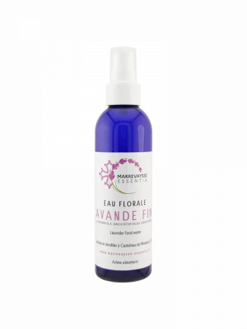 Eau florale de Lavande fine bio apaisante peau et relaxation 200 ml