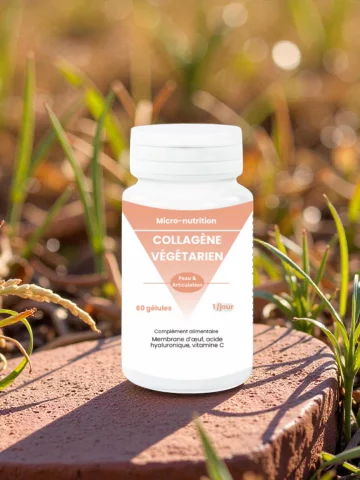 Collag&egrave;ne v&eacute;g&eacute;tarien membrane d'�uf acide hyaluronique peau articulations vitamine C