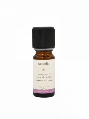 Huile essentielle de Lavande aspic bio peau br&ucirc;lures piq&ucirc;res 10 ml