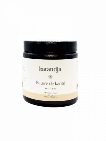 Beurre v&eacute;g&eacute;tal de Karit&eacute; bio nourrissant peaux s&egrave;ches 100 ml