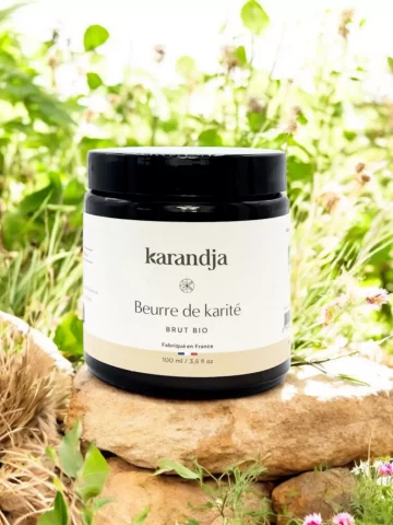 Beurre v&eacute;g&eacute;tal de Karit&eacute; bio nourrissant peaux s&egrave;ches 100 ml
