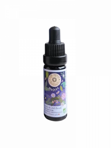 Nuit&eacute;e, huile de CBD bio &agrave; la lavande et au bleuet pour le sommeil