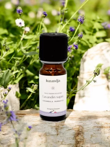 Huile essentielle de Lavandin Super Bio relaxation et d&eacute;tente 10 ml