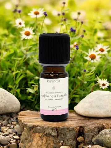 Huile essentielle Marjolaine &agrave; coquille Bio d&eacute;tente et sommeil 5 ml