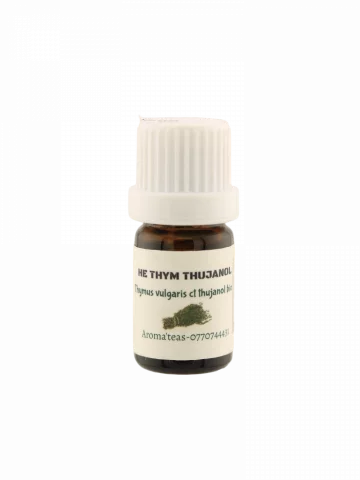 Huile essentielle de Thym &agrave; thujanol bio 5 ml, 46 % de thujanol, qualit&eacute; premium